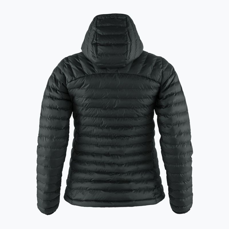 Femei Fjällräven Expedition Latt Hoodie jachetă cu glugă în jos negru F86120 6