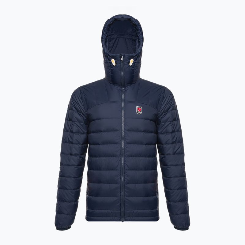 Fjällräven Expedition Pack Down Hoodie pentru bărbați Blu marin F86121 jachetă de puf albastru marin F86121