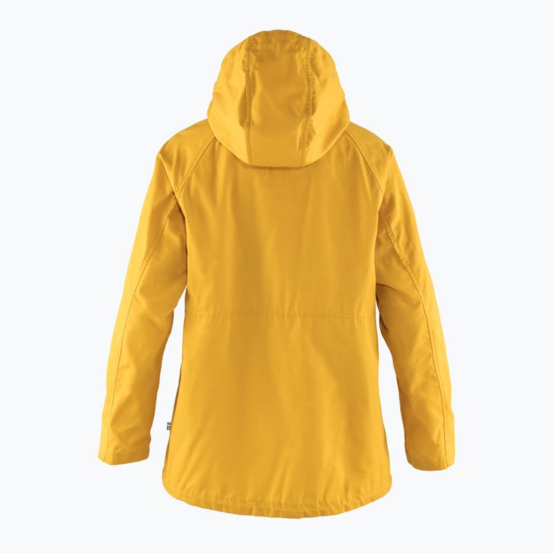 Geacă de vânt pentru femei   Fjällräven Vardag Anorak mustard yellow 2