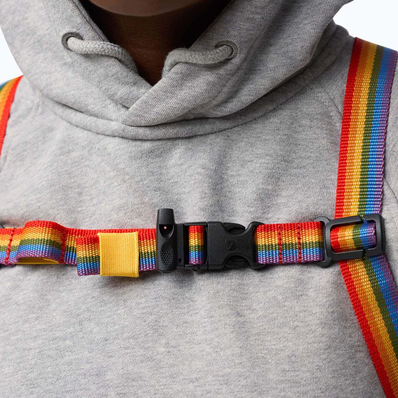 Curea pentru rucsac Fjällräven Kanken Rainbow Chest Strap rainbow pattern 3