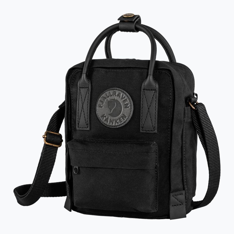 Borsetă Fjällräven Kånken No. 2 Black Sling 2,5 l black 2