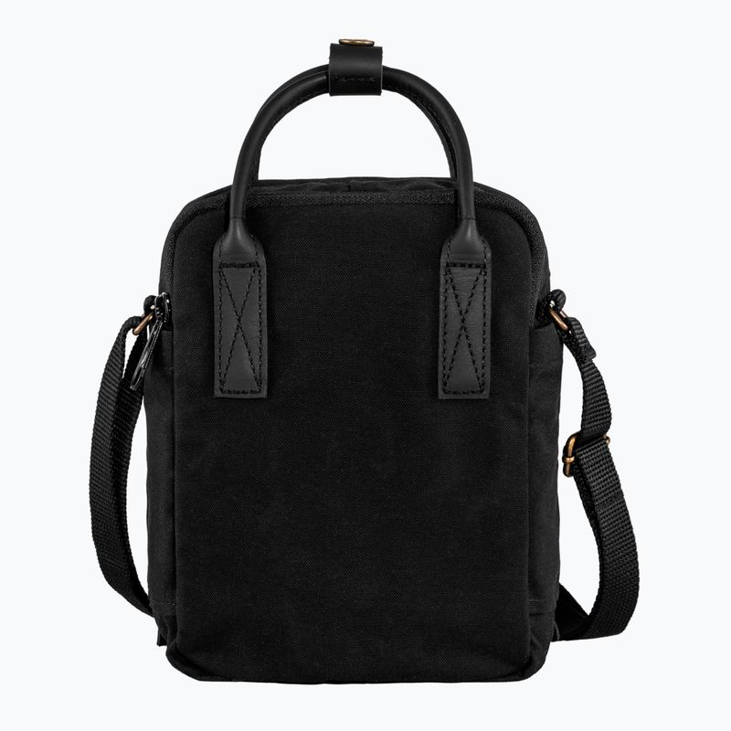 Borsetă Fjällräven Kånken No. 2 Black Sling 2,5 l black 3