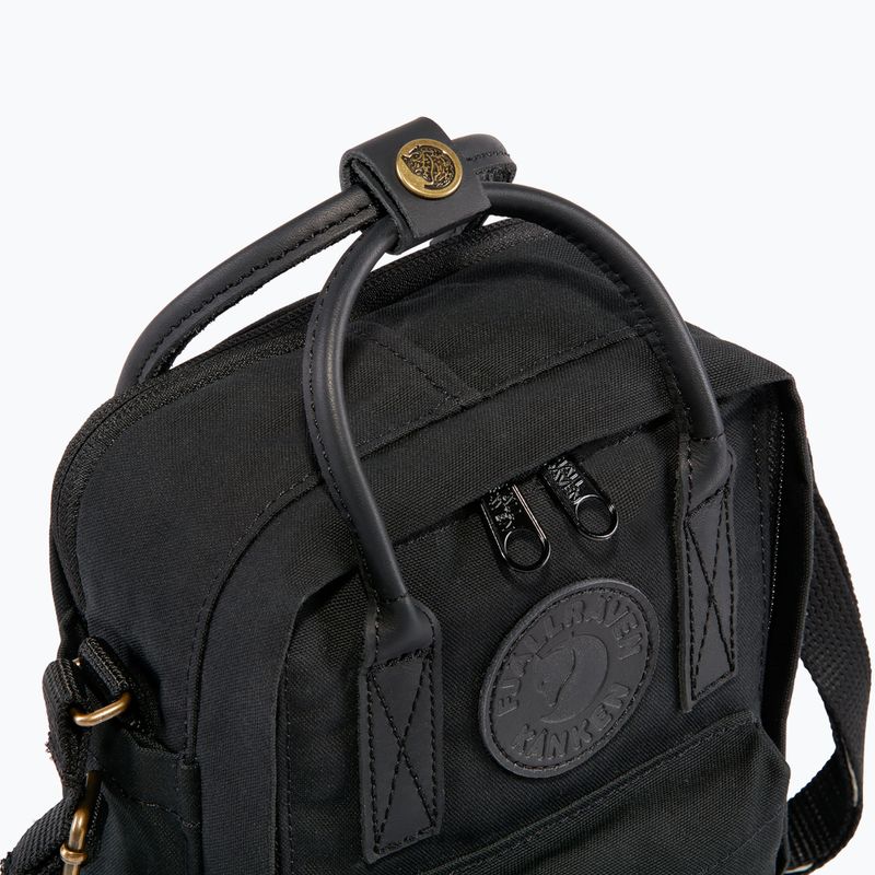Borsetă Fjällräven Kånken No. 2 Black Sling 2,5 l black 4