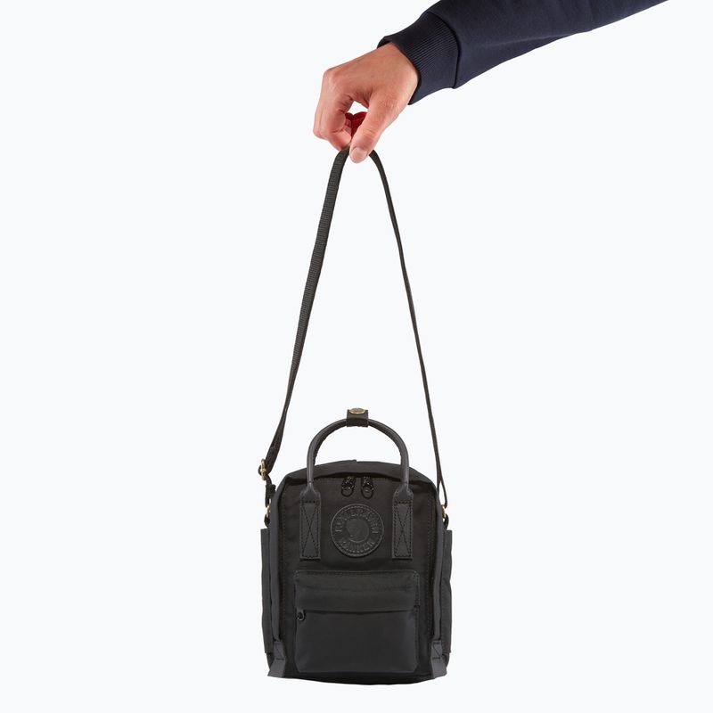 Borsetă Fjällräven Kånken No. 2 Black Sling 2,5 l black 8
