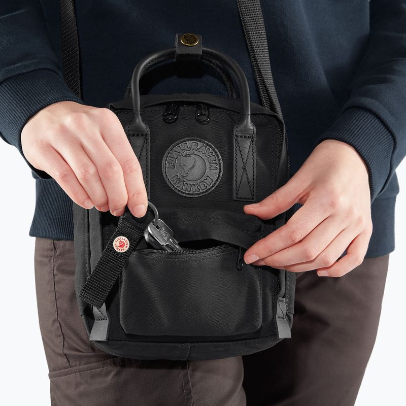 Borsetă Fjällräven Kånken No. 2 Black Sling 2,5 l black 9