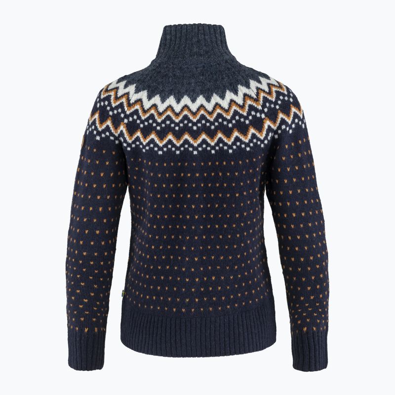 Pulover pentru femei Fjällräven Övik Knit Cardigan dark navy 2