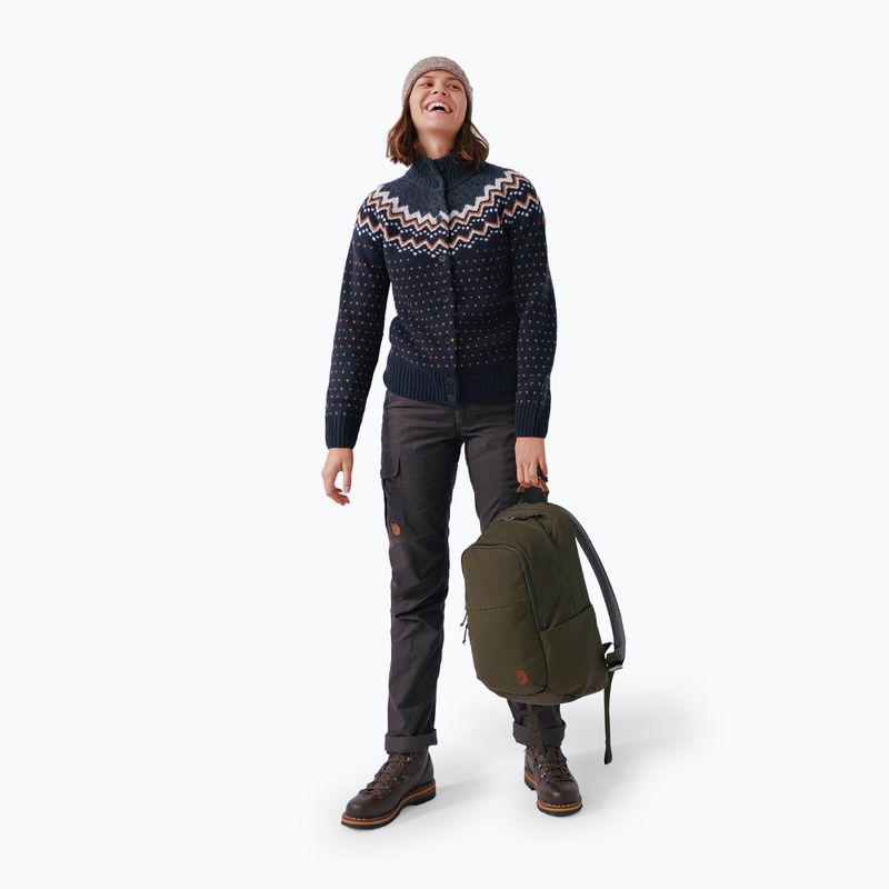 Pulover pentru femei Fjällräven Övik Knit Cardigan dark navy 4