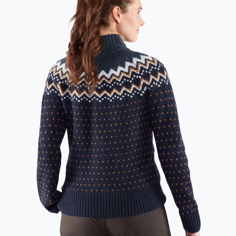 Pulover pentru femei Fjällräven Övik Knit Cardigan dark navy 5