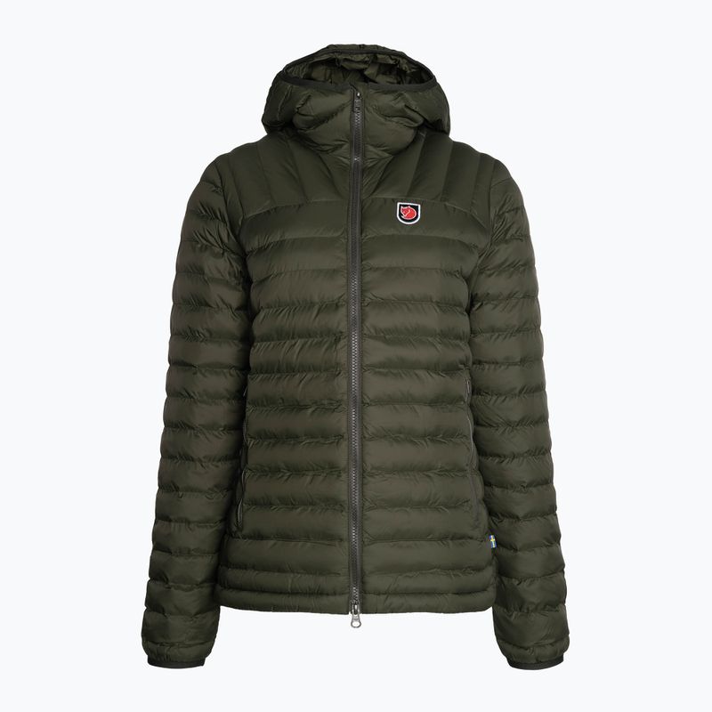 Fjällräven jachetă de puf pentru femei Expedition Latt Hoodie verde F86120