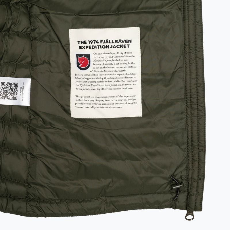 Fjällräven jachetă de puf pentru femei Expedition Latt Hoodie verde F86120 6