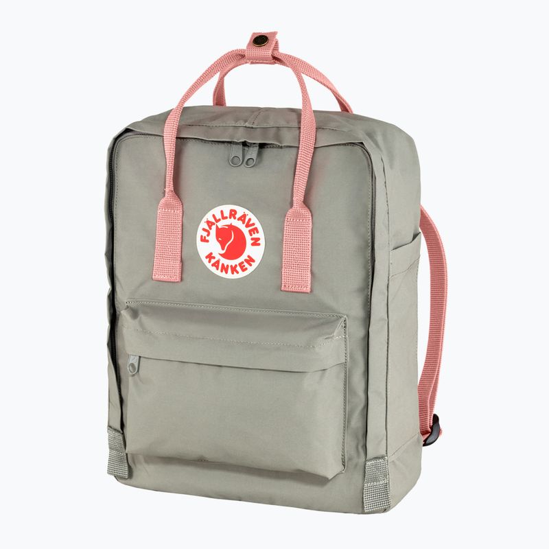 Rucsac turistic Fjällräven Kanken 16 l fog/pink 2