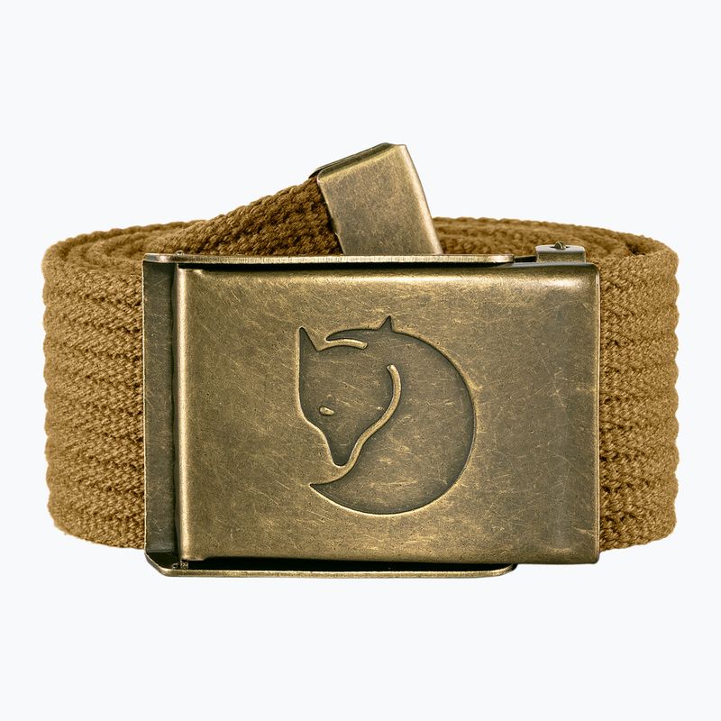 Fjällräven Canvas Brass Belt maro F77297 3