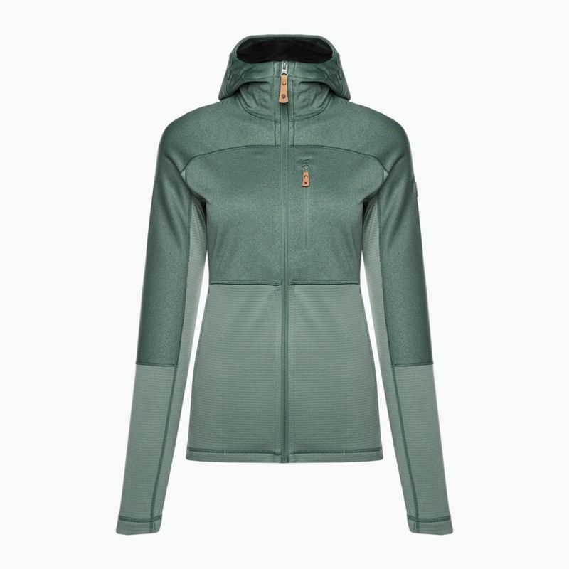 Fjällräven femei Abisko Trail Fleece pulover verde F89589