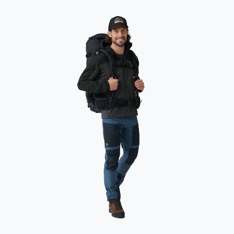 Pantaloni de trekking pentru bărbați Fjällräven Keb Agile albastru F86411 2