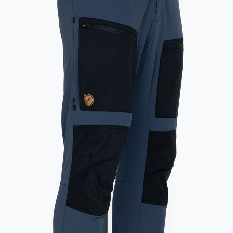 Pantaloni de trekking pentru bărbați Fjällräven Keb Agile albastru F86411 8