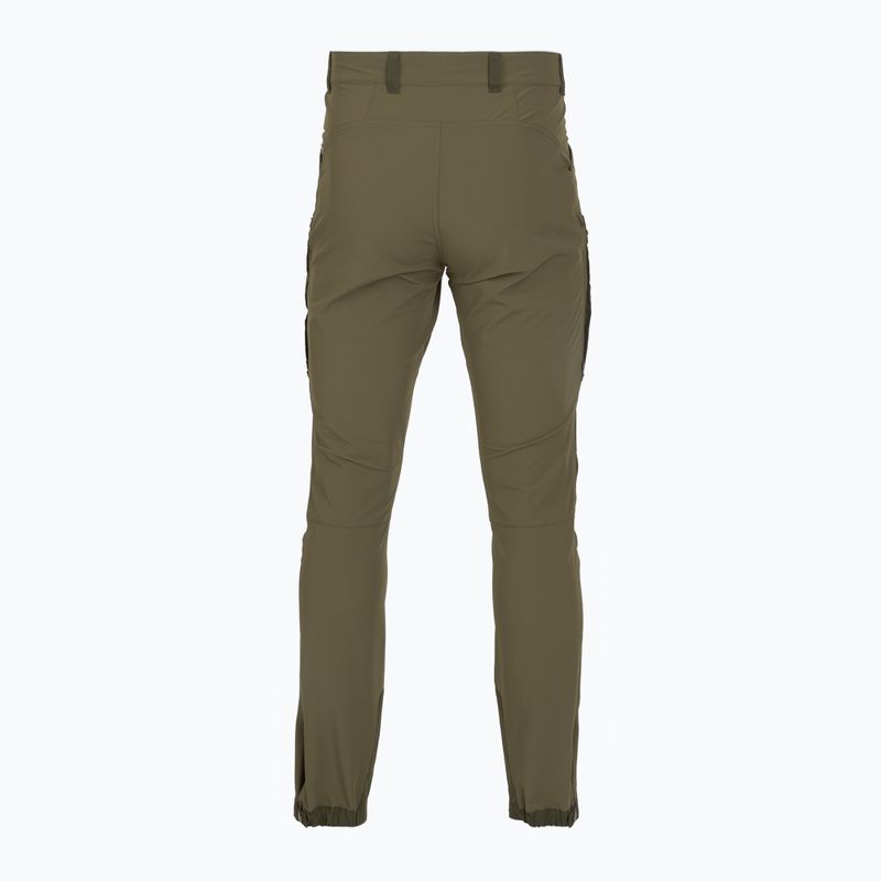 Pantaloni de trekking pentru bărbați Fjällräven Keb Agile laurel green/deep forest 2
