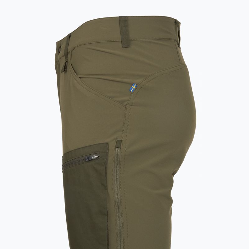 Pantaloni de trekking pentru bărbați Fjällräven Keb Agile laurel green/deep forest 4