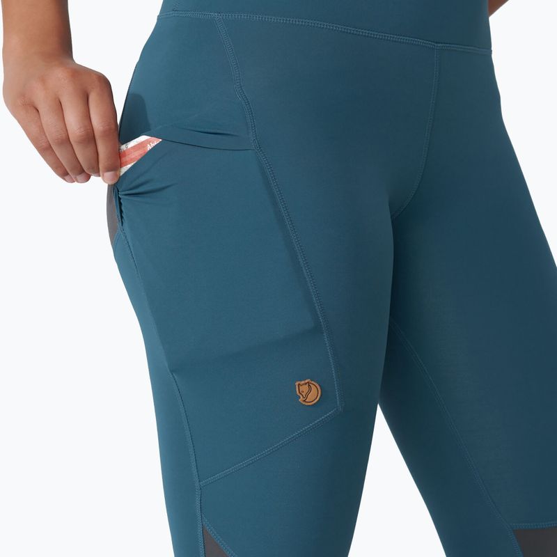 Jambiere de trekking pentru femei Fjällräven Abisko Trekking Tights Pro albastru F84771 5