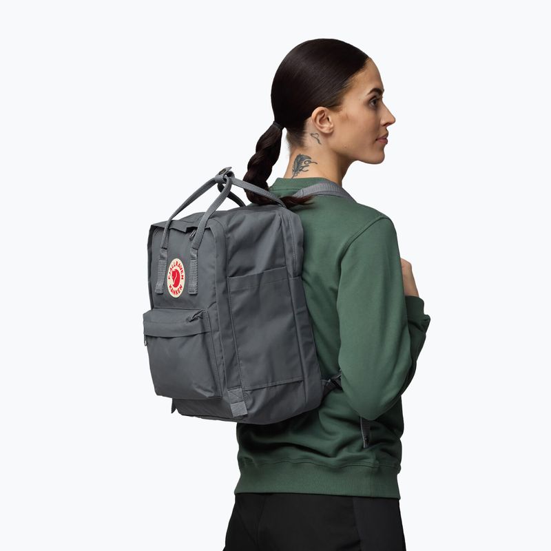 Rucsac de oraș Fjällräven Kanken Laptop 13" 13 l super grey 5