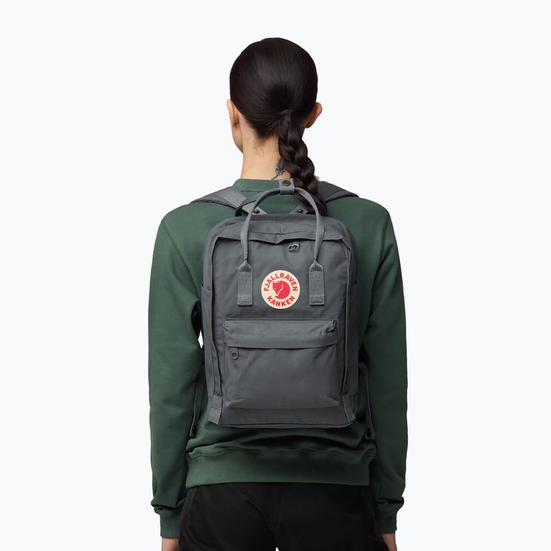 Rucsac de oraș Fjällräven Kanken Laptop 13" 13 l super grey 6