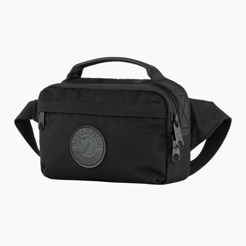 Borsetă Fjällräven Kånken No. 2 Black Hip Pack black 2