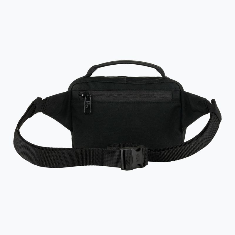 Borsetă Fjällräven Kånken No. 2 Black Hip Pack black 3