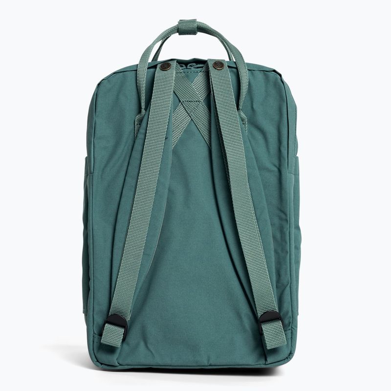 Fjällräven Kanken Kanken Laptop 15" rucsac de drumeție 664 verde înghețat F23524 2