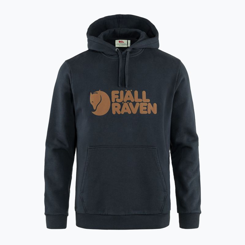 Hanorac cu glugă Fjällräven Logo pentru bărbați  albastru marin F84144 6