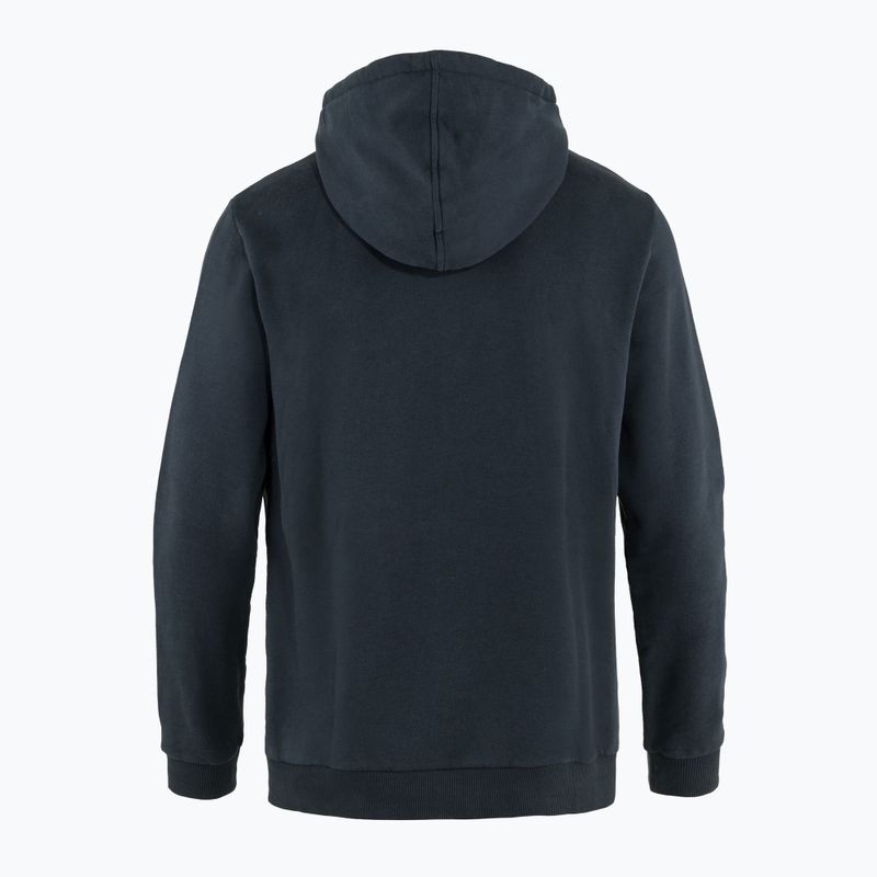 Hanorac cu glugă Fjällräven Logo pentru bărbați  albastru marin F84144 7