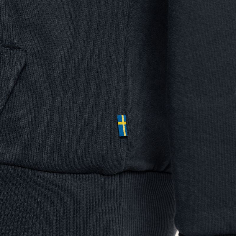 Hanorac cu glugă Fjällräven Logo pentru bărbați  albastru marin F84144 9