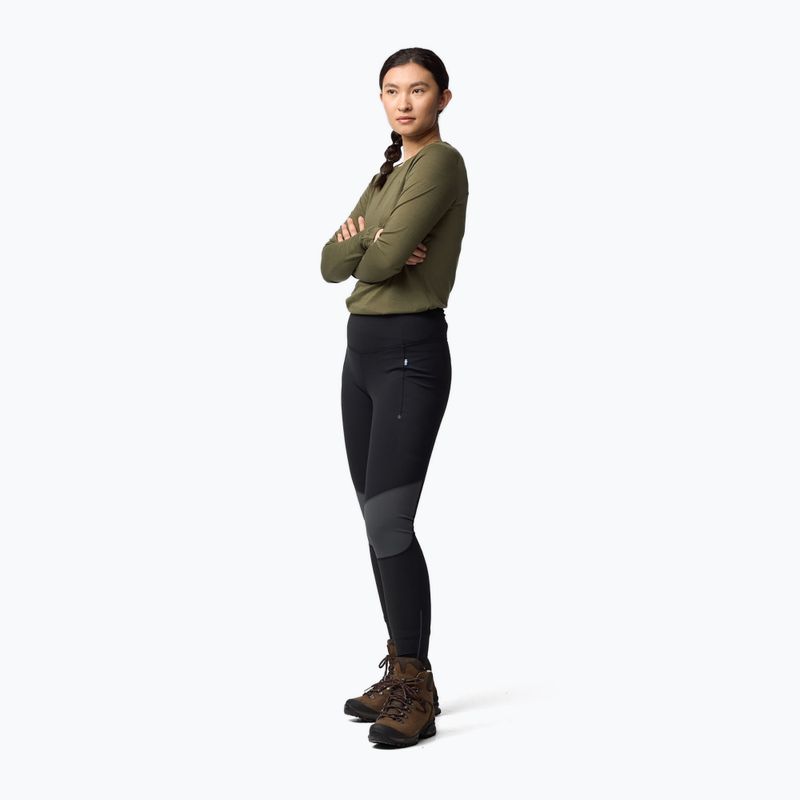 Colanți pentru femei Fjällräven Abisko Tights black/iron grey 4
