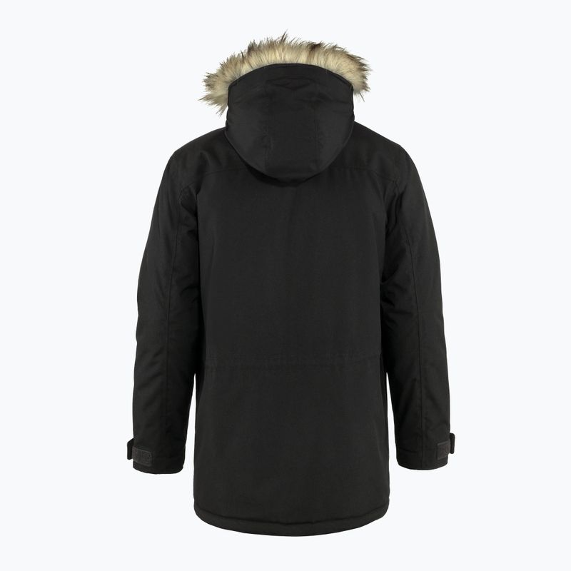 Bărbați Fjällräven Nuuk Parka jachetă în jos negru F86668 10