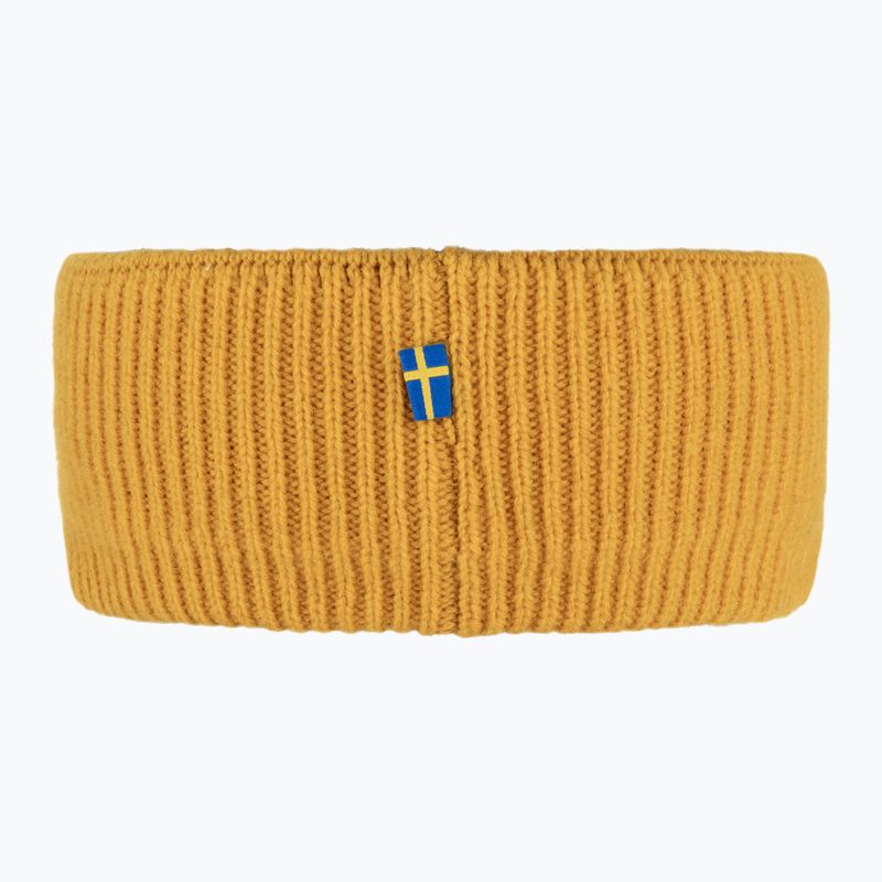 Bandană pentru cap Fjällräven 1960 Logo mustard yellow 3