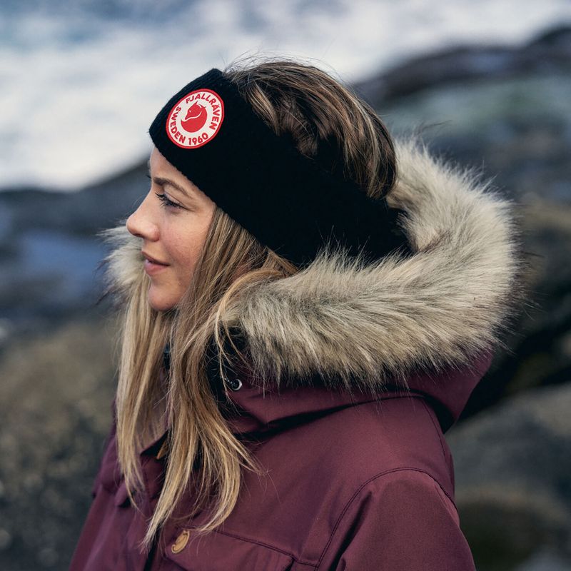 Bandană pentru cap Fjällräven 1960 Logo black