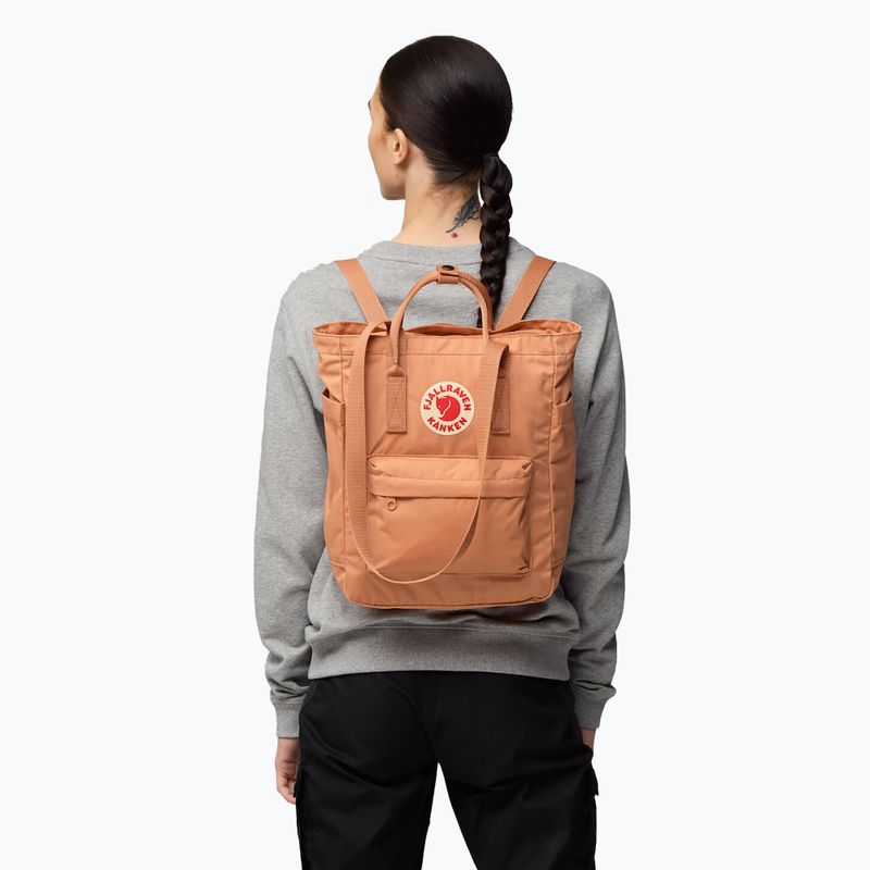 Rucsac de oraș Fjällräven Kanken Totepack 14 l desert brown 8