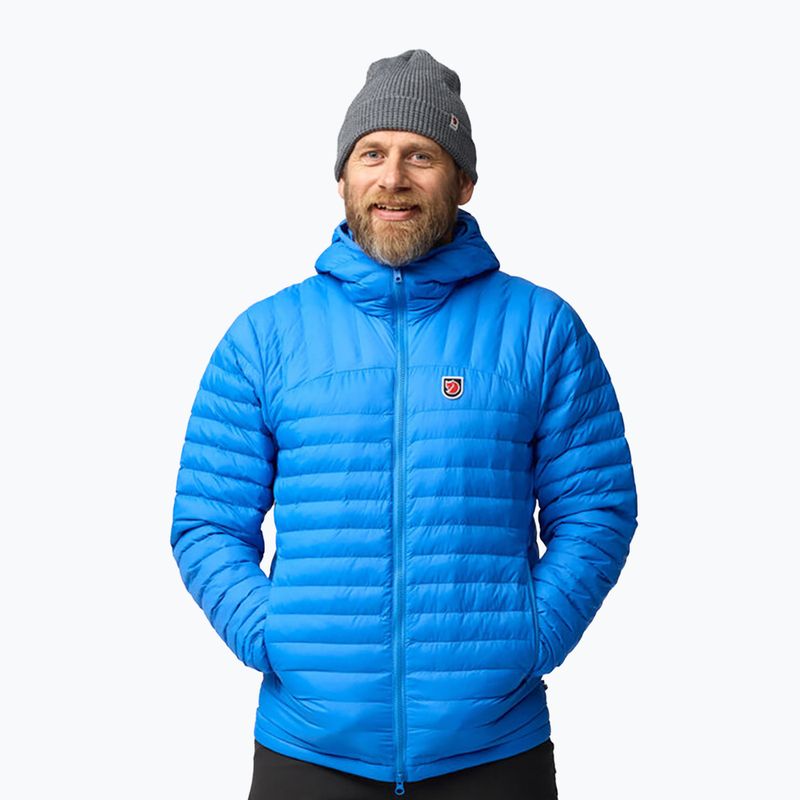 Geacă cu puf pentru bărbați  Fjällräven Expedition Lätt Hoodie un blue