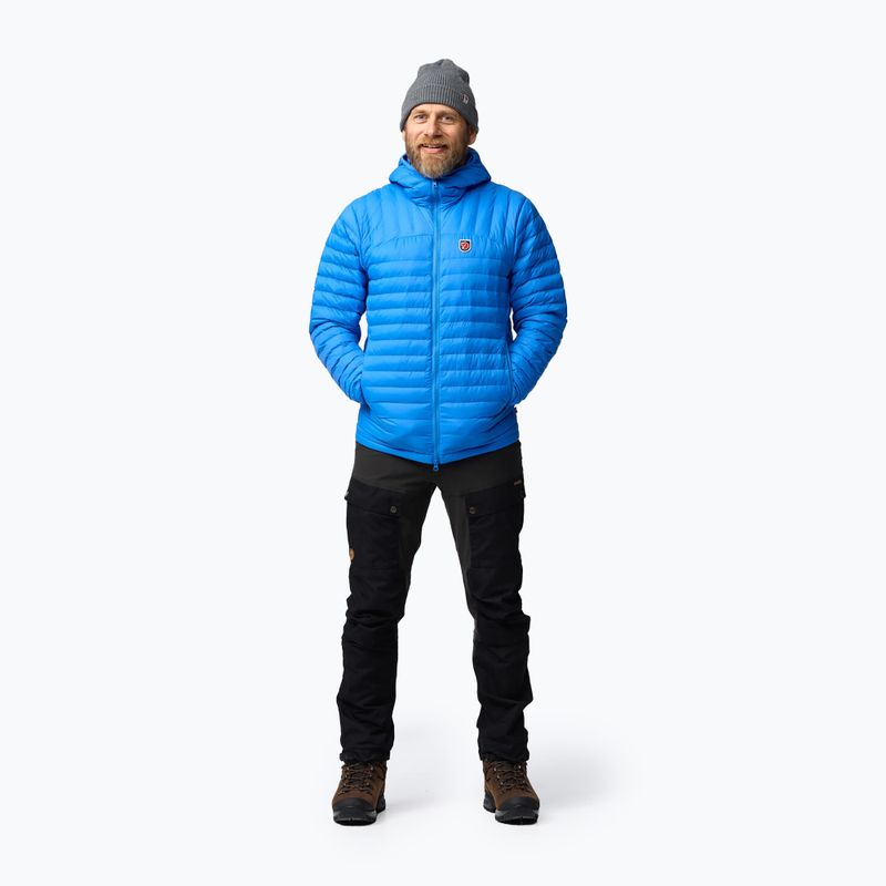 Geacă cu puf pentru bărbați  Fjällräven Expedition Lätt Hoodie un blue 2