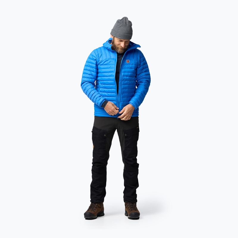 Geacă cu puf pentru bărbați  Fjällräven Expedition Lätt Hoodie un blue 3