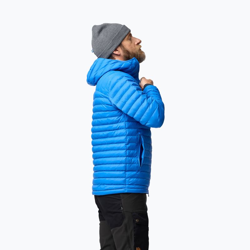 Geacă cu puf pentru bărbați  Fjällräven Expedition Lätt Hoodie un blue 5