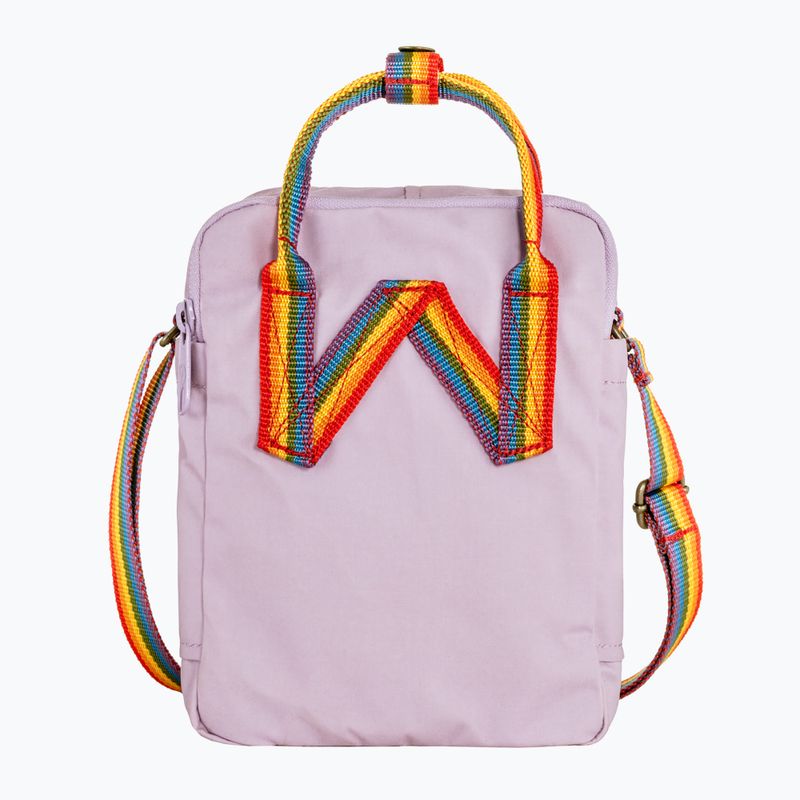 Borsetă Fjällräven Kanken Rainbow Sling 2,5 l pastel lavender/ rainbow 3