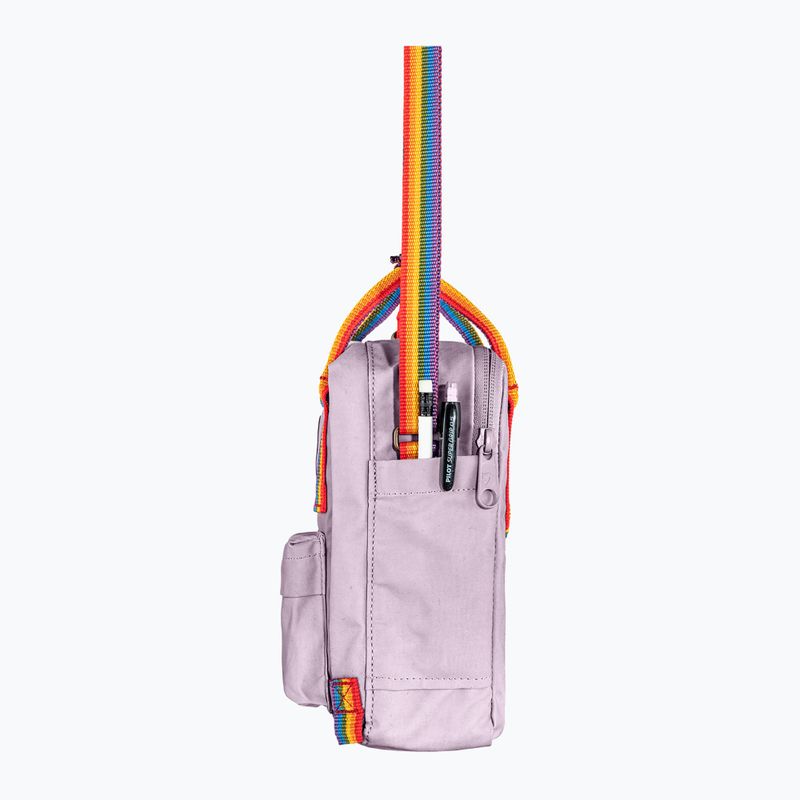 Borsetă Fjällräven Kanken Rainbow Sling 2,5 l pastel lavender/ rainbow 4