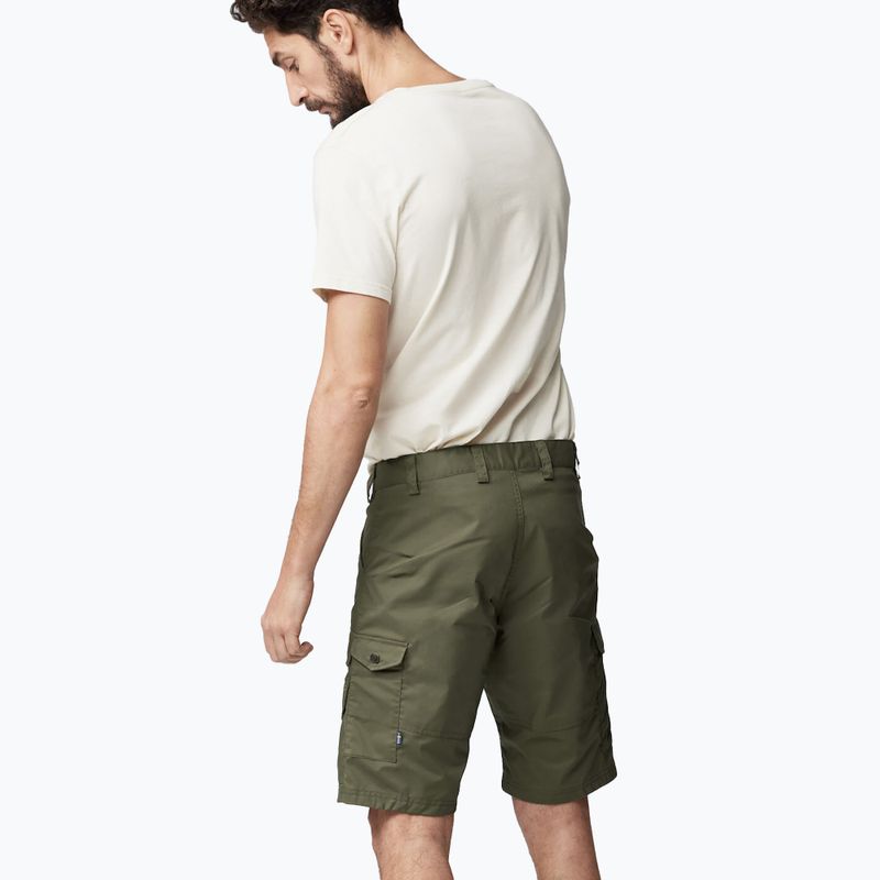 Pantaloni scurți de trekking pentru bărbați Fjällräven Vidda Pro Lite verde F86892 3