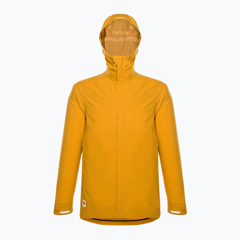 Jachetă de ploaie pentru bărbați Fjällräven HC Hydratic Trail galben F86984 2