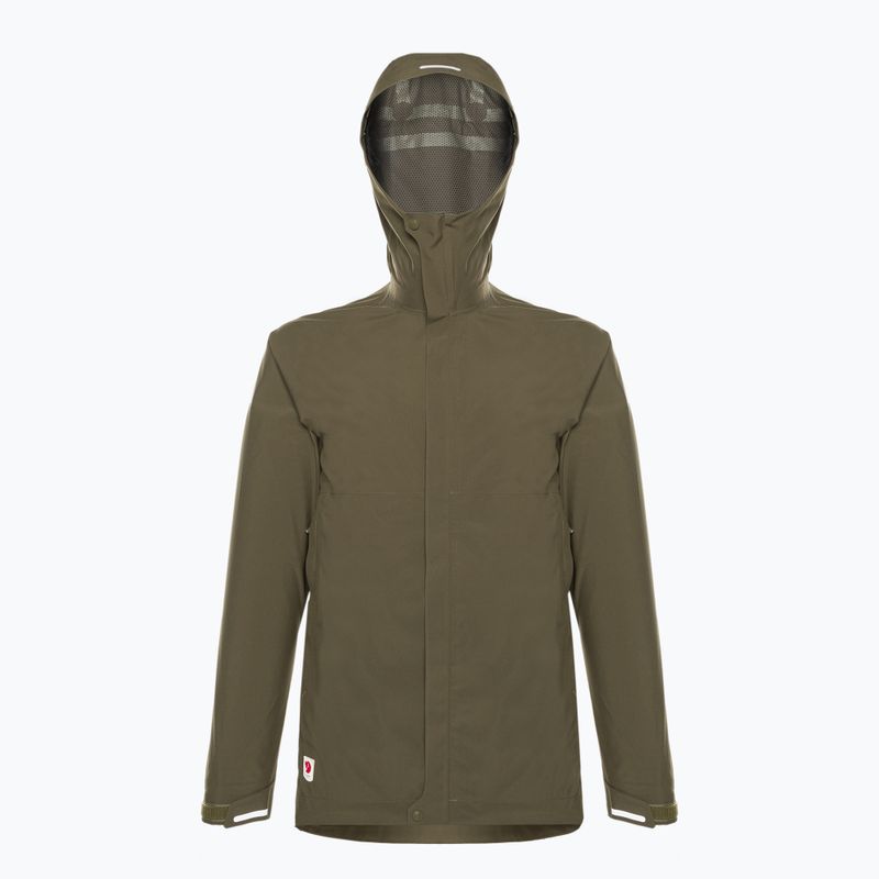 Jachetă de ploaie pentru bărbați Fjällräven HC Hydratic Trail verde F86984