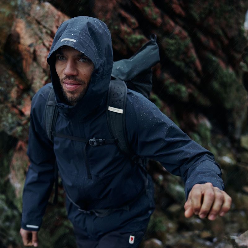 Jachetă de ploaie pentru bărbați Fjällräven HC Hydratic Trail dark navy 6