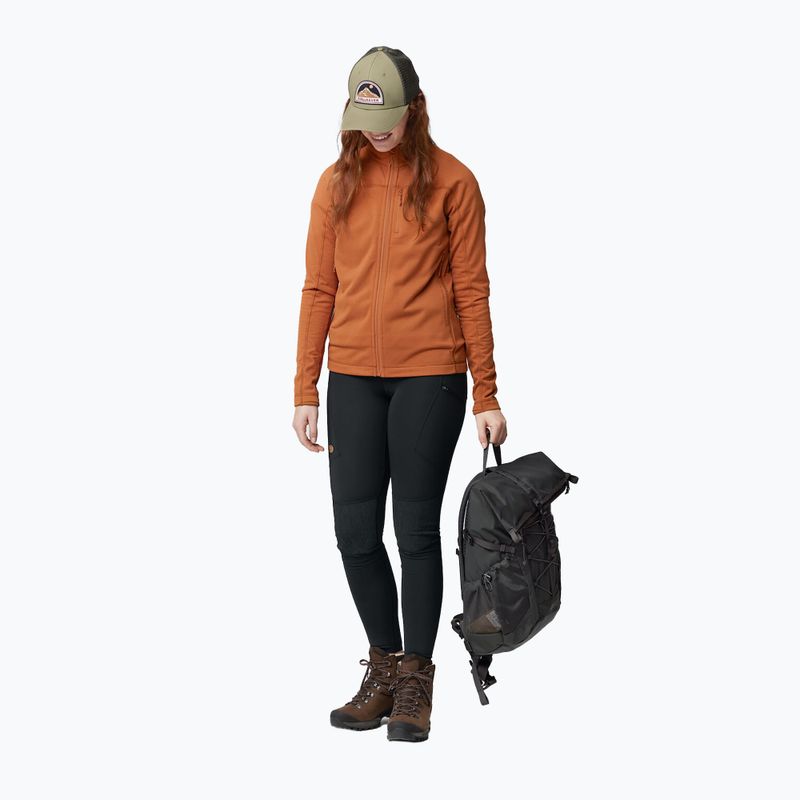 Fjällräven bluză de femei Abisko Lite Fleece maro F87142