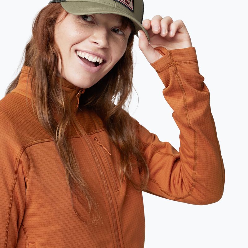 Fjällräven bluză de femei Abisko Lite Fleece maro F87142 3