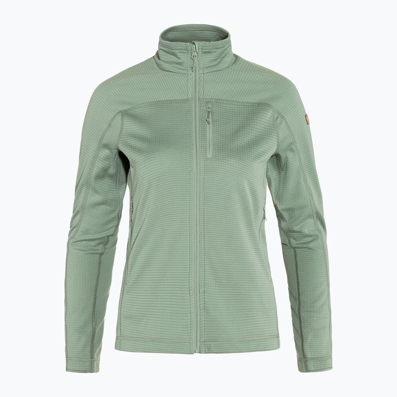 Fjällräven pulover de femei Abisko Lite Fleece verde F87142