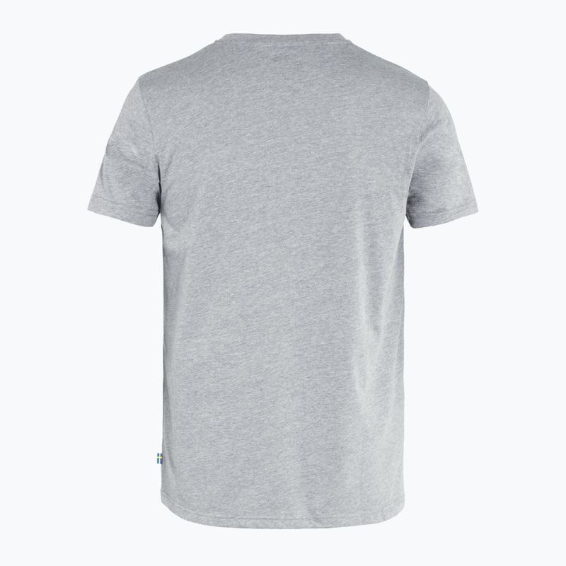 Tricou pentru bărbați  Fjällräven 1960 Logo grey/melange 7