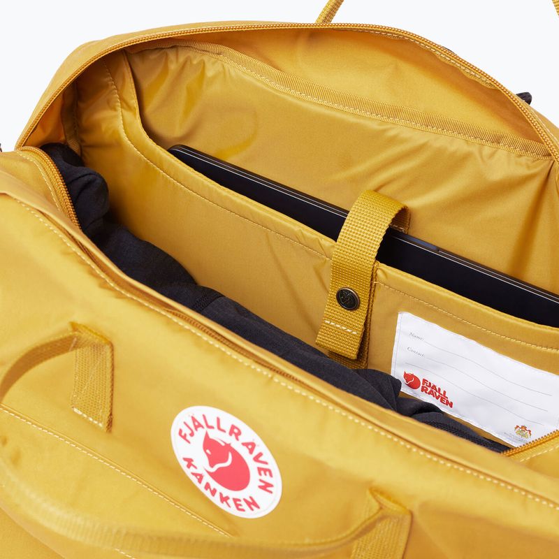 Fjällräven Kanken Weekender 160 sac de drumeție Fjällräven Kanken Weekender 160 ocru 5